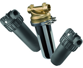 Kit Filtration eau chaude - Carter complet et cartouche inox - Atlas Filtri  - ALP006608 filtre inox